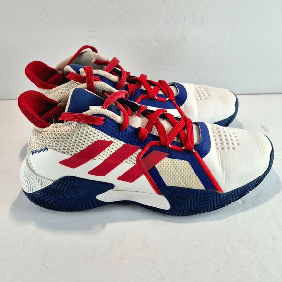 Adidas Court Vision 2.0 FY9378 White Red Blue Men\'s Athletic Basketball Sneakers main image 5